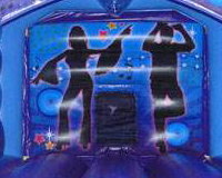 Adult Supadome (Disco) PARTY PEOPLE blue 4
