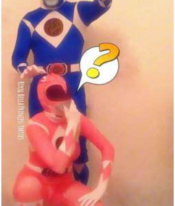 Pink & Blue Rangers