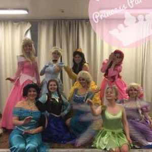 Our princesses at our second ball
