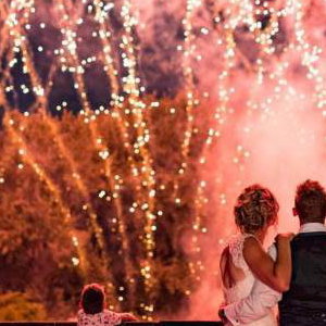 Professional Wedding Fireworks