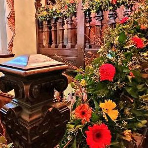 Staircase Flowers