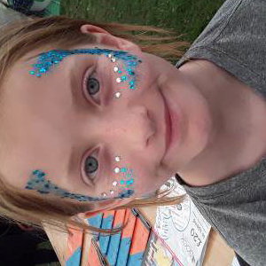Frozen Themed Festival Glitter 