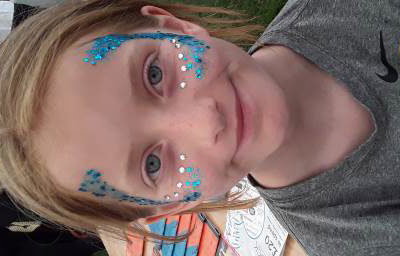 Frozen Themed Festival Glitter 
