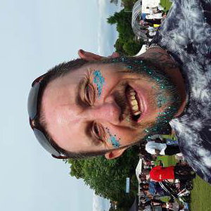 Festival glitter beard