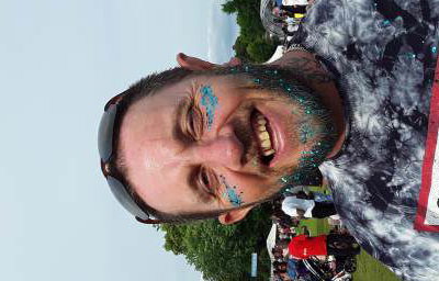 Festival glitter beard