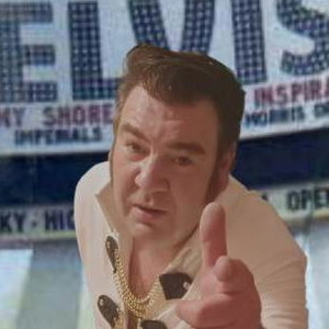 Elvis pointing