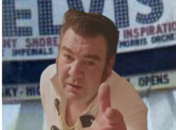 Elvis pointing