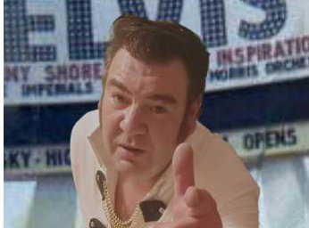 Elvis pointing