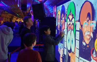 Digital Graffiti Wall