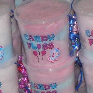 candy floss tubs