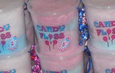 candy floss tubs