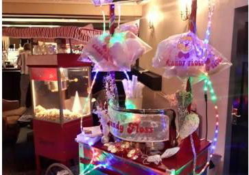 candy floss events, candy floss and popcorn stall