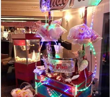 candy floss events, candy floss and popcorn stall