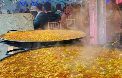 Paella catering mobile for events London
