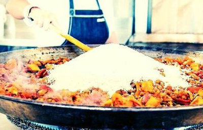 Paella by Antonio London