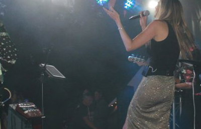 Stage Cover at night