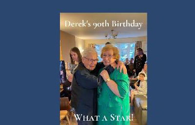 Derek's 90th Birthday