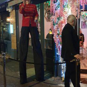 stilts circus 