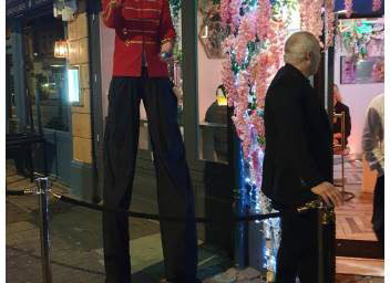 stilts circus