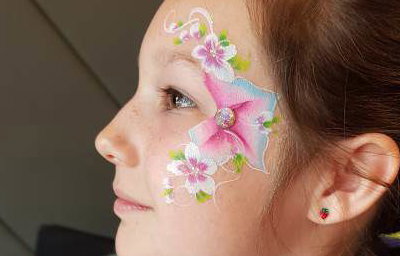 Flowers Facepainting
