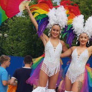 Rainbow Stiltwalkers