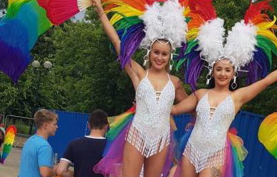 Rainbow Stiltwalkers