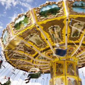 Carnival Chairs Flying Wave Swinger