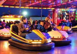 bumpers cars by carnival