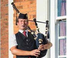 Malcolm Smith- Scottish Bagpiper