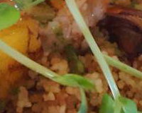 Prawn and Mango Skewer