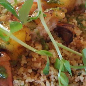 Prawn and Mango Skewer