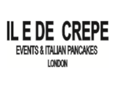 ILE DE CREPE Italian Pancakes for Events / Parties in London logo