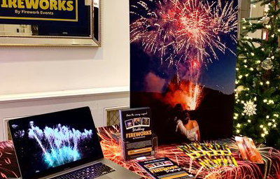Firework Events Wedding Fair Stand