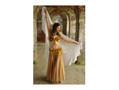 bellydancer - hawaiian dancer logo