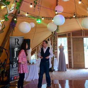 Lanterns and festoo lights