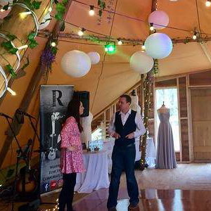 Lanterns and festoo lights