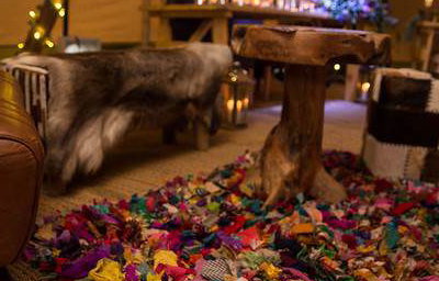 Multi-coloured rug