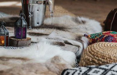 reindeer throws_lanterns_cushions