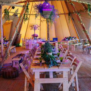 Long Nordic Rustic Table
