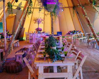 Long Nordic Rustic Table