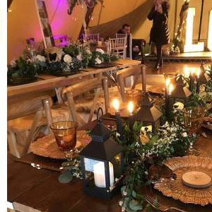 Reclaimed long table