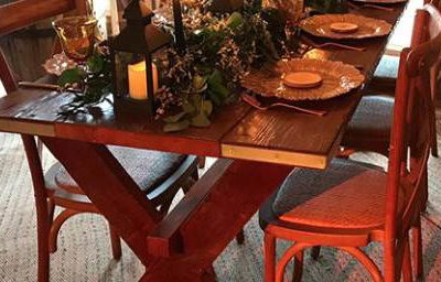 Long Rustic Table - Reclaimed:Vintage Inspired