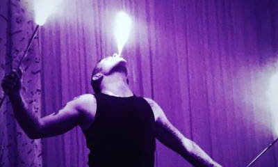 Milton Keynes fire entertainer