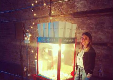 Branded Popcorn Cart Hire