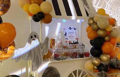 Halloween sweet cart hire