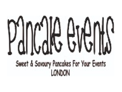 PANCAKE EVENTS POPUP CREPE & PANCAKE BAR LONDON logo