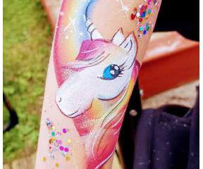 Face painting by Julie-Marie