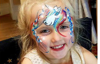 rainbow unicorn wedding Julie 2019