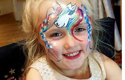rainbow unicorn wedding Julie 2019