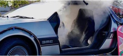 Back To The Future Delorean Time Machine Car Hire